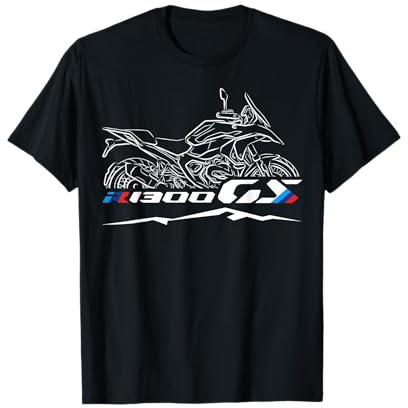 R1300GS para motociclistas de aventura, motocicleta Camiseta