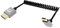 YANBORONSN 4K Mini HDMI Coiled Cable, 90 Degree Up Angle Short Spring Spiral Mini HDMI 2.0 Cable Supports 4K@60Hz 18Gbps, for Camera,TV,Tablet 2.2Ft