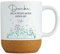 LIEBTASTISCH - Merci de m'avoir aidé à grandir - Tasse avec liège et couvercle - Personnalisé - Cadeau d'adieu - Jardin d'enfants - Maman - Crèche - Cadeau