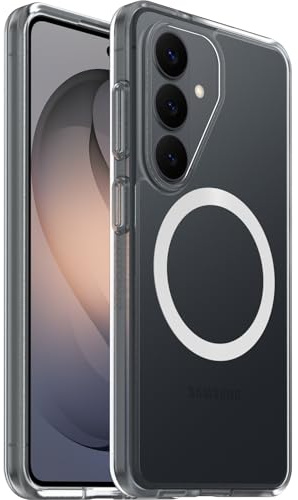 OtterBox React Magneten Hülle für Samsung Galaxy S26, Transparent | Stoßfest, sturzsicher, ultraschlank, Schützende Hülle, Getestet nach Militärstandard