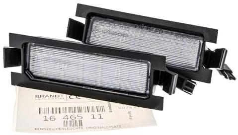 BRANDT AUTOMOTIVE Kennzeichenleuchten LED kompatibel mit Hyundai Accent IV 11-17 Elantra GT I GD 13-17 i30 II Hatch GD 12-17 Kia Cee’d II Hatch JD 12-18 Pro cee’d II Hatch JD 12-18