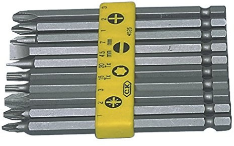 C.K T4525 Screwdriver Bit Clip Set