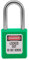Master Lock ml410grn eingegeben verschiedenen Vorhängeschloss, grün, 1/4 x 1-1/2