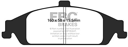 DP21243 Bremsbeläge GREENSTUFF EBC Brakes für PONTIAC Grand Am Chevrolet Malibu OLDSMOBILE Alero Cutlass PONTIAC Grand-Am
