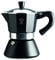 Pezzetti Bellexpress Caffettiera 6 Tazze Alluminio Alimentare, Coperchio in Plastica Trasparente, Guarnizione in Silicone Alimentare, Manico Ergonomico e Resistente al Calore