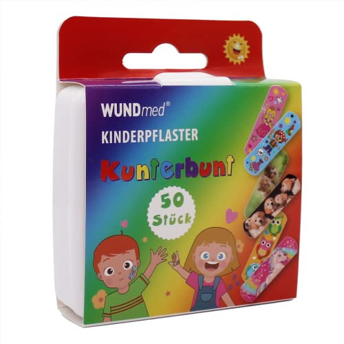 WUNDmed® - Pansements pour enfant - Boîte de 50 pièces