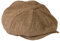 Gamble & Gunn 'Shelby' Tweed-Mütze, Hafer-Braun, leichte Sommer-Stoffmütze Gr. XXX-Large, Oatmeal Tweed