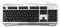 White Shark Gladiator Teclado Gaming de Metal con Cable USB Retroiluminado LED, 104+12 Fn Teclas, Gaming Keyboard, Mac y PC