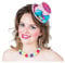 narrenkiste Oh7029 pink-bunt Damen Candy Hut Sweety Minihut