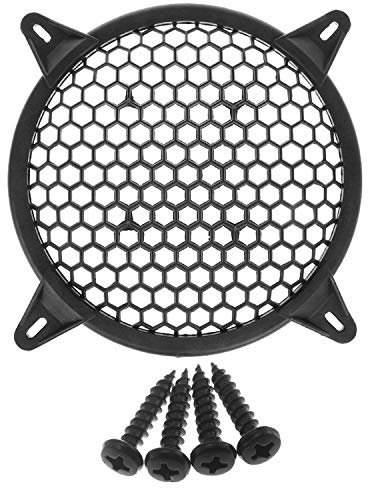 DGZZI - Protector de rejilla para altavoz de subwoofer de 25,4 cm, color negro