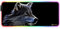DORRISO RGB Tapis de Souris Gaming Surdimensionné Grands 900 x 400 x 4 mm Tapis de Souris XXL XL Imperméable Antidérapant Tapis de Souris pour Ordinateur Bureau Gamer Tapis Souris de Jeu Loup