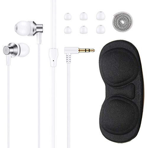 NexiGo Oculus Quest 2 Lens Protect Cover and Earphones, Washable and Anti-Scratch Lens Protector, 3D Surrounding Sound Earphones with Custom-Length Short Cable (Upgraded Model)