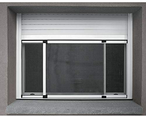 Mosquitera fija de aluminio blanca 192 x 70 cm
