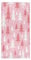 Pink Weiß Weihnachtsbaum Küche Handtücher Merry Xmas Geschirrtuch Fingerspitze Handtuch Dekorativ Weich Qualität Premium Waschlappen Gästehandtuch für Badezimmer Spa Fitnessstudio Sport 40,6 x 76,2 cm