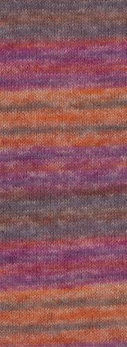 LANA GROSSA Silkhair Print | Feines Lace-Garn aus Superkid Mohair mit Seide | Handstrickgarn aus 70% Mohair (Superkid) & 30% Seide | 25g Wolle zum Stricken & Häkeln | 210m Garn FB 402