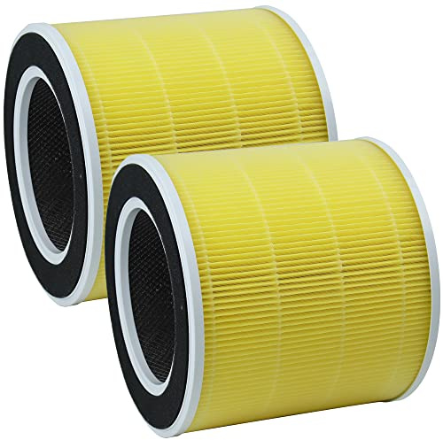 XBWW 2 Packungen RP-AP089-F1 Ersatzfilter, kompatibel mit Renpho Luftreiniger RP-AP089W RP-AP089B AP-089 AP-089S
