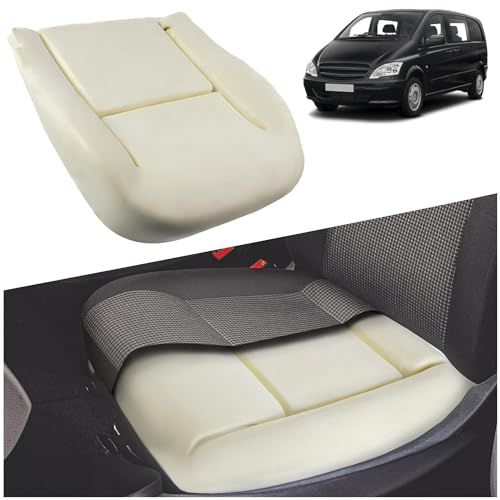 CHROMEMASTER - Kompatibel mit Mercedes Vito Viano W639 2003-2014 | Schaumstoff für den Autositz, Sitzschaum für die Sitzfläche, Sitzpolster; Ersetzen Sie den Sitz und Genießen Sie Ihren Neuen Autositz