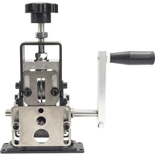 sports flyfree Manual Wire Stripping Machine, 0.06''-0.98'' Wire Stripper Tool with Hank Crank, Multifunctional Copper Wire Peeler Machine for Scrap Copper Recycling
