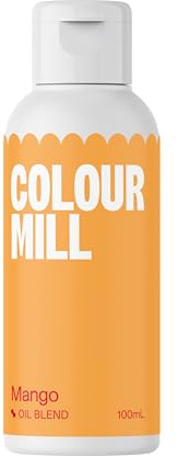 Colour Mill Oil Blend Lebensmittelfarbe Ölbasis, Mango, 100 ml