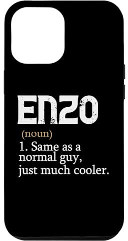 Hülle für iPhone 15 Pro Max ENZO ist wie ein normaler Typ, nur viel cooler, personalisiert
