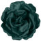 Mecool Broche de rosa grande para corte de pelo, pinza para el pelo para niñas, accesorios de fiesta de boda, color verde oscuro
