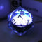 DNDND - Dadi in resina a 20 facce con occhio LED, 55 mm, con sacchetto regalo in velluto, per giochi da tavolo come Dungeons and Dragons (occhio)