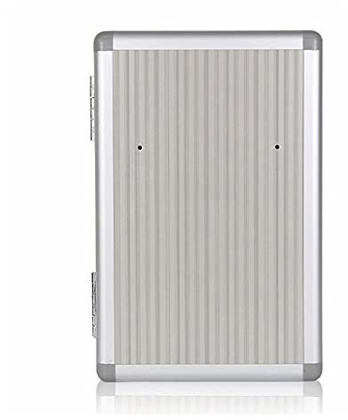Abschließbarer Schlüsselschrank aus Stahl mit Haken und Etikett, Aufbewahrungsboxen für Hotelschlüssel mit großer Kapazität, Sicherheitsschlüsselschrank für 300/400/500/600 Schlüss,Silver-24 holes