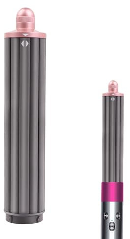 Odashen Cilindri lunghi per arricciare i capelli Dyson Airwrap, 40 mm, 2 in 1, per capelli più lunghi, per Dyson HS01 HS05, oro rosa