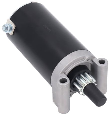 MasYosh Reitreitmähermotor Startermotor 32-098-01 10 Zahnwelle Startermotor Ersatz für Motoren 20 PS 23 PS 25 PS 27 PS