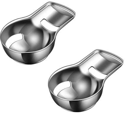 Eidottertrenner, Eiertrenner 316 Edelstahl, Eitrenner, Eiweiß Trenner, Eidotter-Trenner,Eigelb Teiler Filter, Küchen Hilfsmittel Backen Werkzeug, Eier Trennhilfe (2)