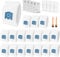 18 pack Vacuum Cleaner Filter Bags, Compatible with Miele Hoover GN Vacuum Cleaner Bags Fits for Classic C1,Complete C1 C2 C3, S227 S240, S270, S400, S400i, S600, S800, S2, S5, S8, Series w/4 Filters