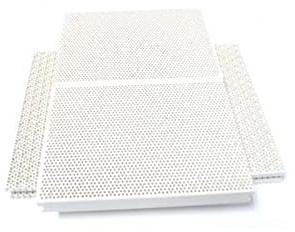 RO - Linea Blanca ® - Placa Cerámica 105x74x13mm Asador Pollos - 97AP10005