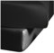 Fleuresse Jerseyspannlaken, schwarz, 140 x 200 - 150 x 200 cm