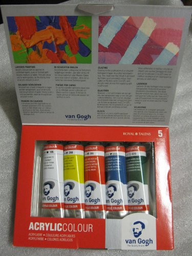 Van Gogh Acrylic colour starter set | 5 x 40 ml