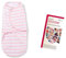 Lampiphant® + Summer Infant Original SwaddleMe® Pucksack, S/M, Rosa Streifen