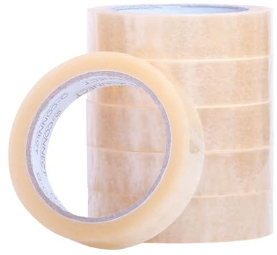 Q-Connect Adhesive Tape 24mm x 66m (Pack of 6)