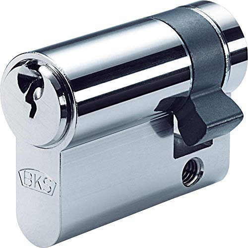 BKS Profil-Halbzylinder 8900 L=27mm,Messing vernick. B 8900 0001