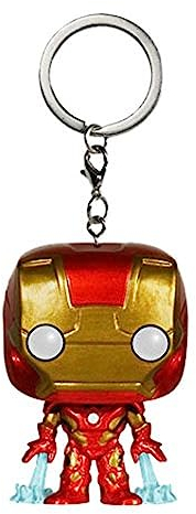 Funko Marvel 5225-PDQ Pocket POP! Avengers AOU Iron Man Keychain
