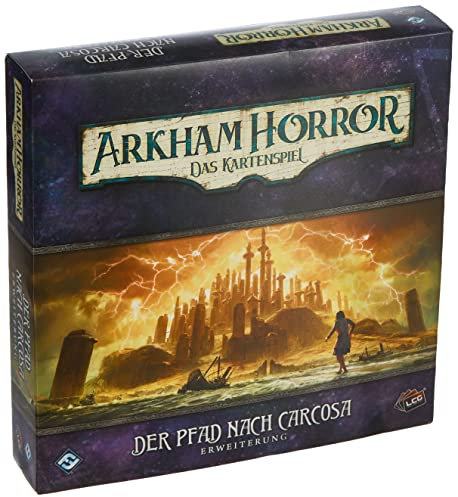 Asmodee | Fantasy Flight Games | Arkham Horror: LCG – Der Pfad nach Carcosa | Erweiterung | Expertenspiel | Kartenspiel | 1-4 Spieler | Ab 14+ Jahren | 45+ Minuten | Deutsch