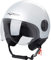 Casque Moto Scooter Demi Jet Visiere Ouvert Approuvé ECE 22 SonicMoto Argent XL