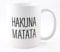 PICSonPAPER Tasse Hakuna Matata, Kaffeetasse, Keramiktasse, Tasse mit lustigem Spruch