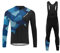 Uglyfrog Radsport Anzüge Herren Winter Warm halten with Fleece Langarm-Radsport-Trikot+Lange Lätzchen Dicht with Gel Pad Breathable Classic Bicycle Set