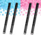 Konfetti-Kanone für Jungen oder Mädchen, mit blauen oder rosafarbenen Konfetti, 60 cm (2 Rosa + 2 Blau)
