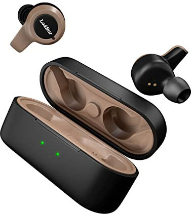 LodBar Bluetooth 5.2 Kopfhörer der neuesten Generation, kabellos, hohe Klangqualität, Geräuschunterdrückung, kabellose Bluetooth-Kopfhörer, Vintage