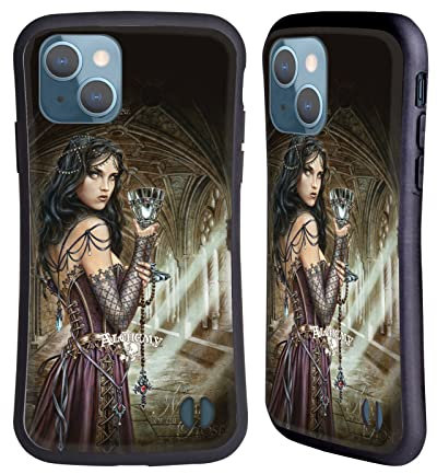 Head Case Designs sous Licence Officielle Alchemy Gothic Nom de la Rose Femme Coque Hybride Compatible avec Apple iPhone 13