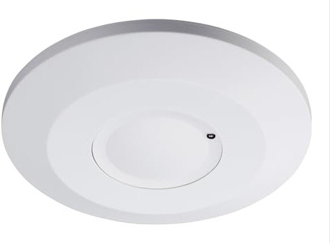 Zinc ZN-29186-WHT Thea Stealth Microwave Motion Sensor Sensor, White, 8m max