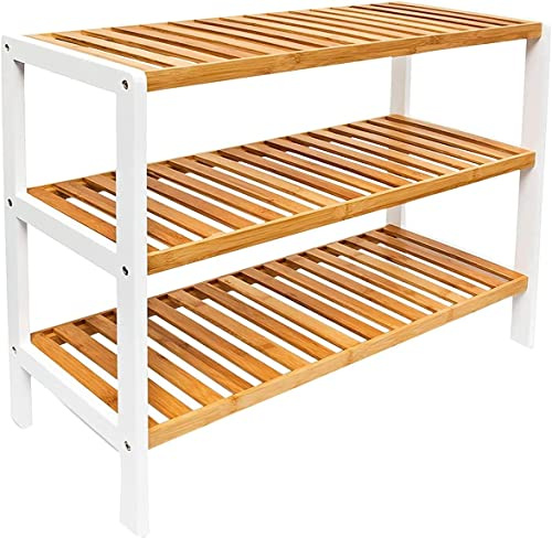 ACCURATE BAMBOO SHOE RACK (3 TIER)