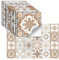 24 Piezas Azulejos Adhesivos Vinilo Autoadhesivo Pegatinas De Pared Impermeables Para Cocina Baño Azulejo Pared Chimenea Armario Pegatinas Decorativas,HZ-41,15x15cm