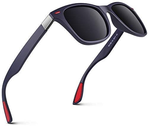 GQUEEN Polarised Sunglasses Mens Womens Lightweight TR90 Frame 100% UV400 | Tangle-free Design,Retro Vintage Shades,Reduce Glare,Driving,Fishing,Running,Golfing,Travelling,Sports,Sun Glasses