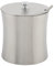 YUMILI Azucarero, tarro de especias, azucarero de acero inoxidable, azucarero de acero inoxidable de 400 ml con cuchara para especias, sal, pimienta y especias con tapa y cuchara